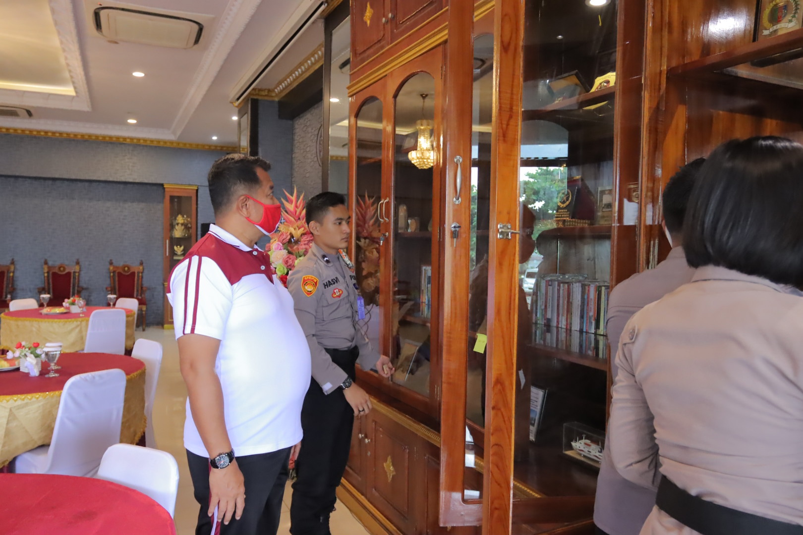 Kapolda Lampung Siapkan Ruang Perpustakaan Sigerlounge  Guna Menambah Wawasan  Membaca Literasi Bagi Personilnya