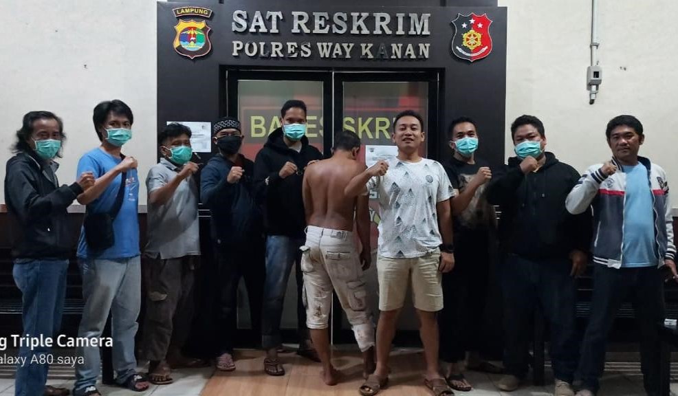 DPO Pelaku Curat Puluhan Sepeda Motor Diringkus Tekab 308 Polres Way Kanan