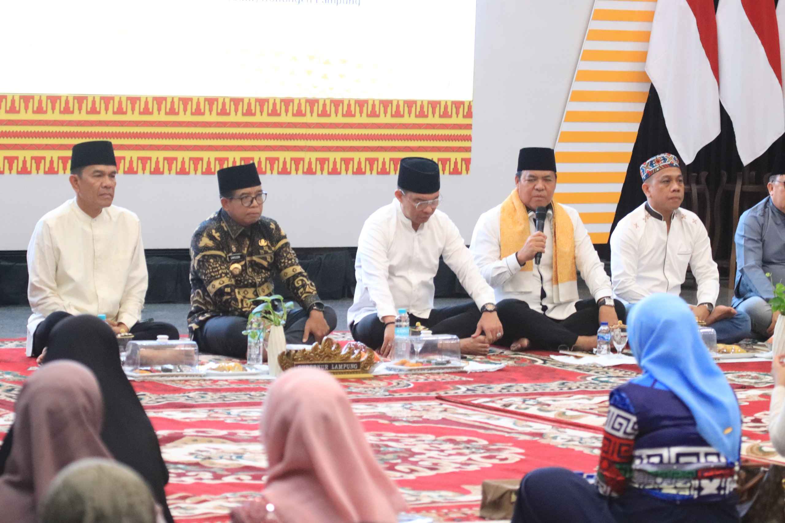 Pj. Gubernur Lampung Gelar Doa Bersama untuk Dukung Atlet PON XXI