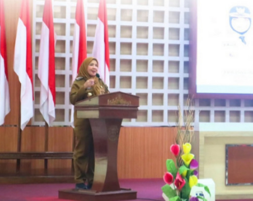 Pemerintah Kota Bandar Lampung, Memberikan Penggerak Koperasi, Hibah Barang, Koperasi Berprestasi dan Penyerahan Badan Hukum Koperasi Merah Putih, di Aula Semergou Lingkungan Pemkot Bandar Lampung